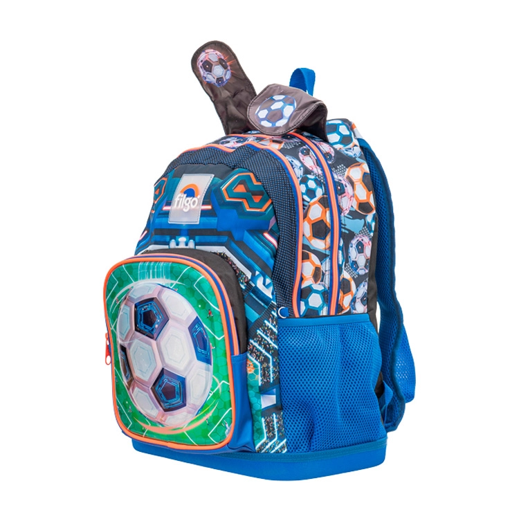 Mochila Escolar Filgo 2026 Air 18" Futbol Azul Art.MO26-AIR-003
